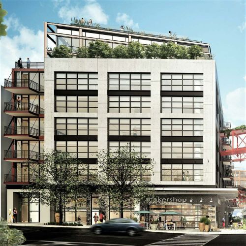 Eckington Yards – rooftop equipment screen